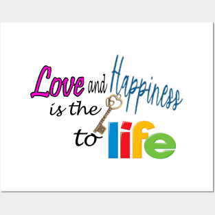 Love and Happiness Posters and Art